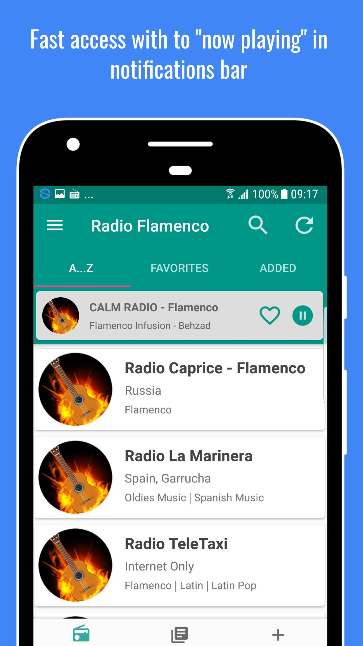 Flamenco Music Radio | Indus Appstore | Screenshot