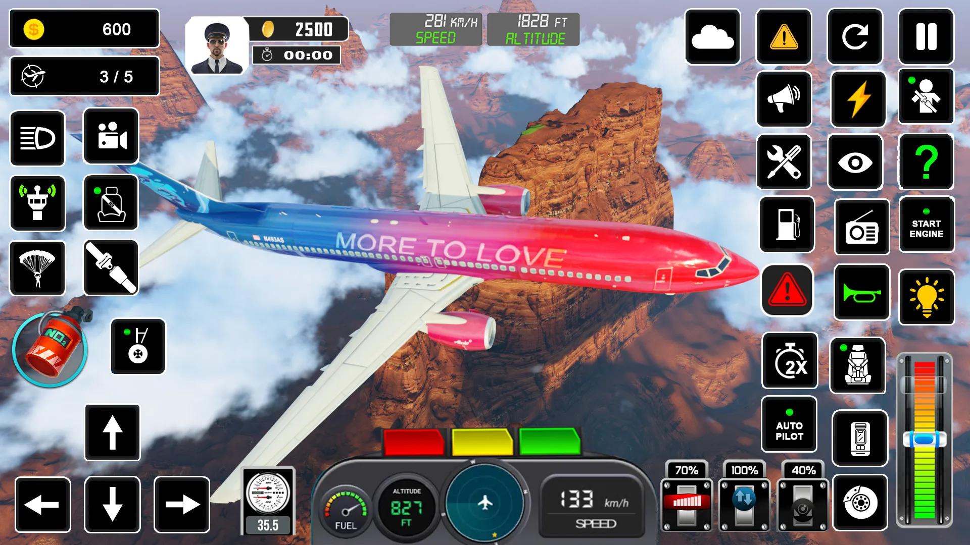 Pilot Flight Simulator Games | Indus Appstore | Screenshot