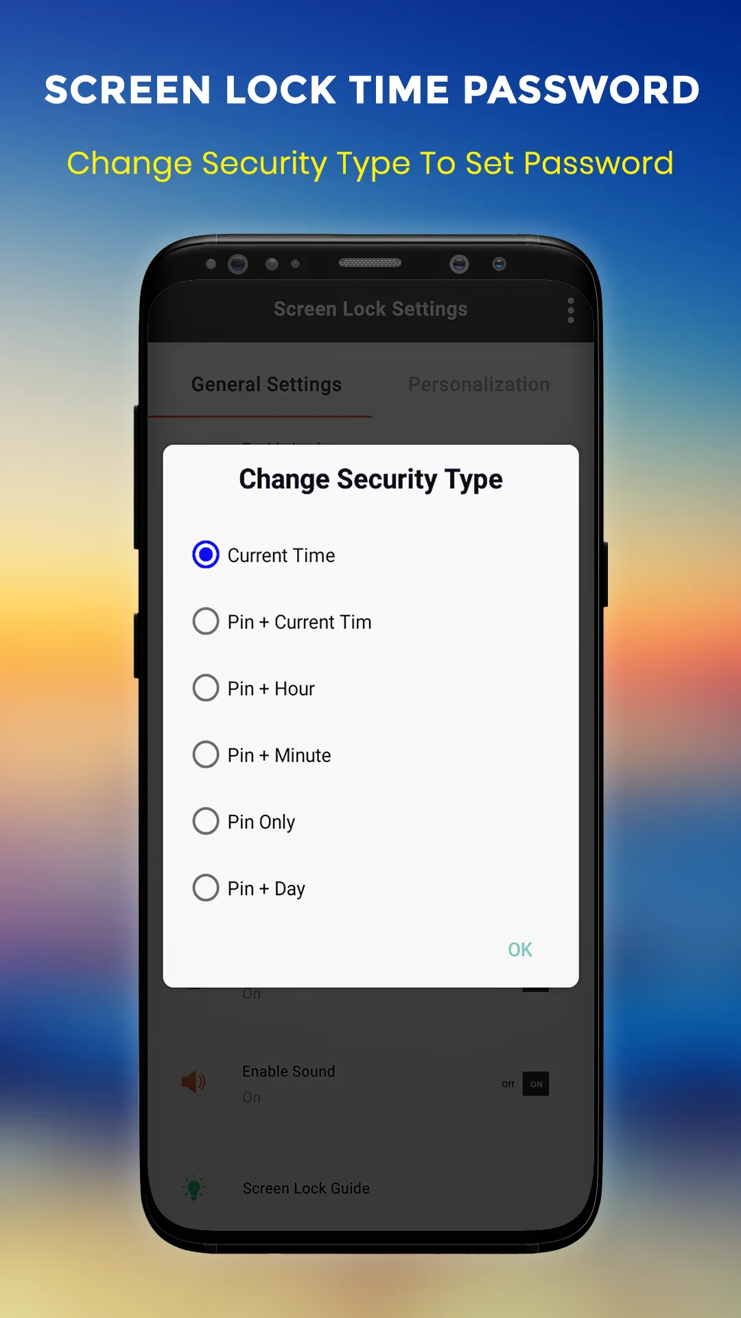 Live Time Password Lock Screen | Indus Appstore | Screenshot