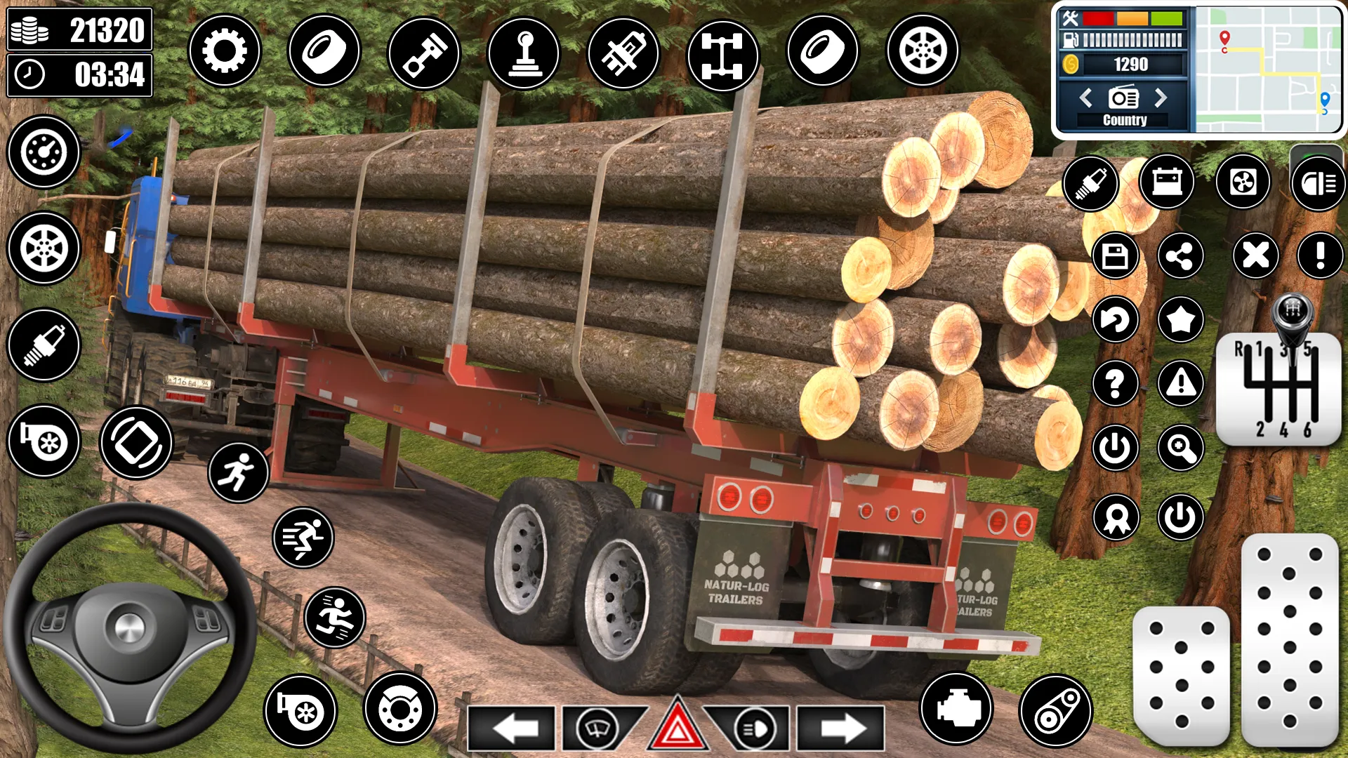 Log Transporter Truck Driving | Indus Appstore | Screenshot