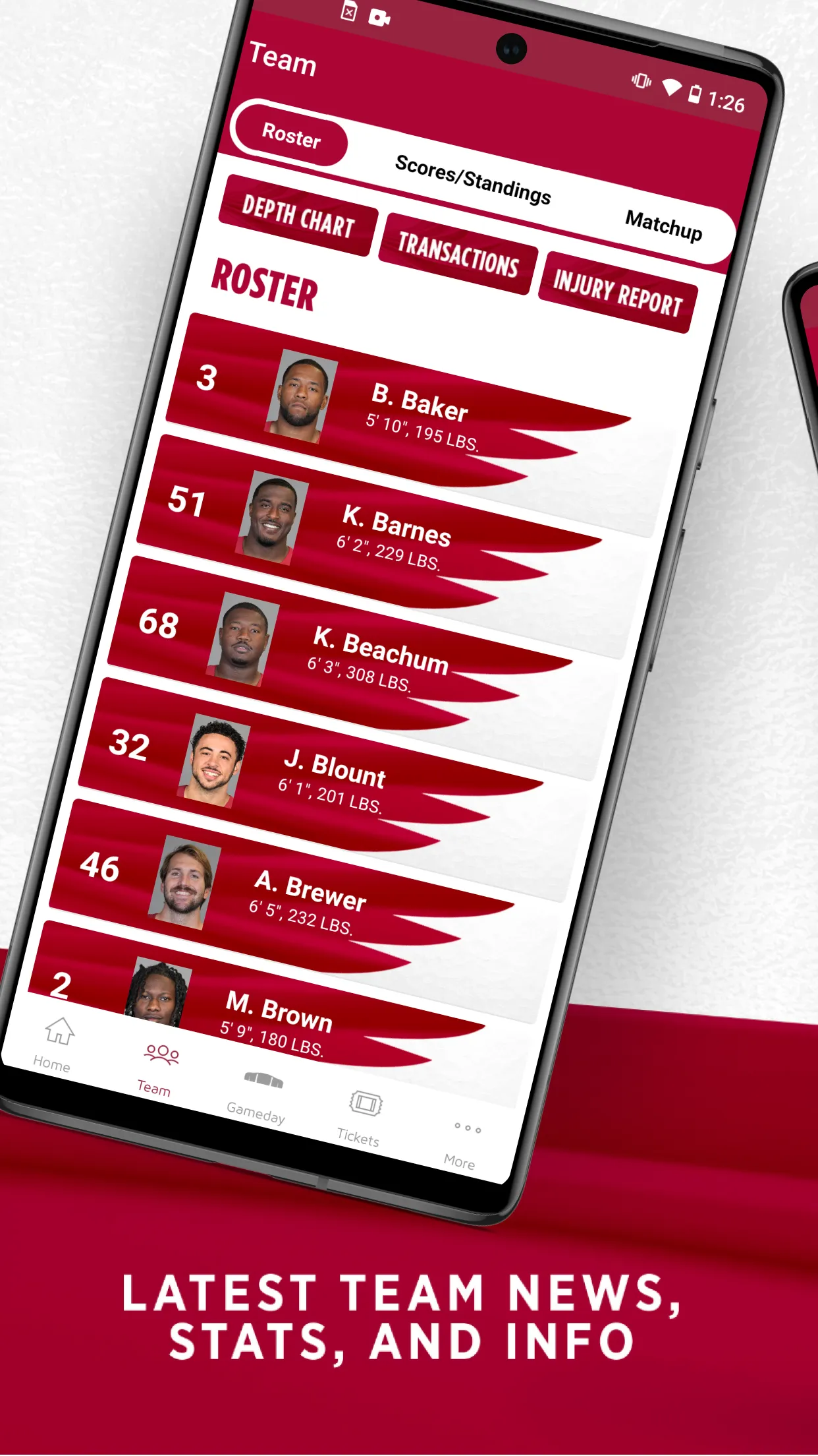 Arizona Cardinals Mobile | Indus Appstore | Screenshot