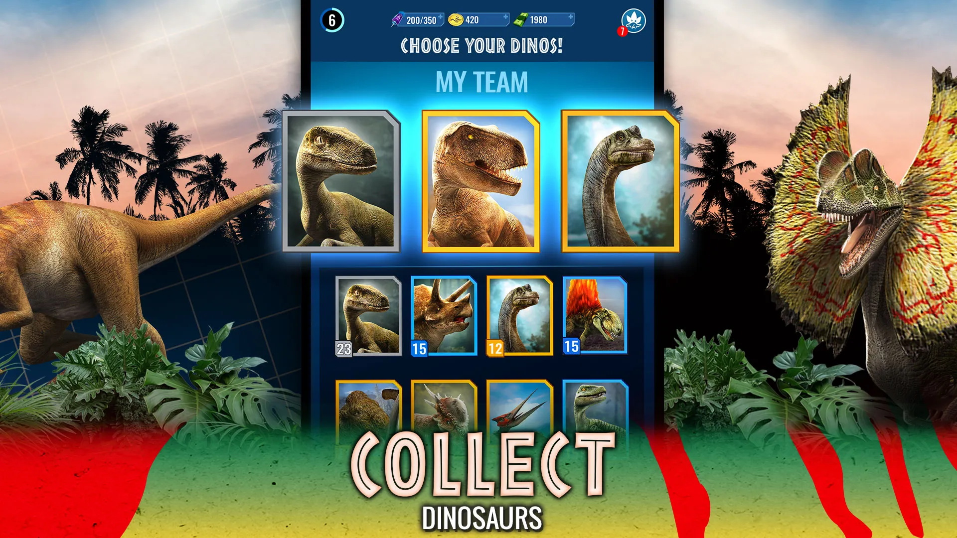 Jurassic World Alive | Indus Appstore | Screenshot