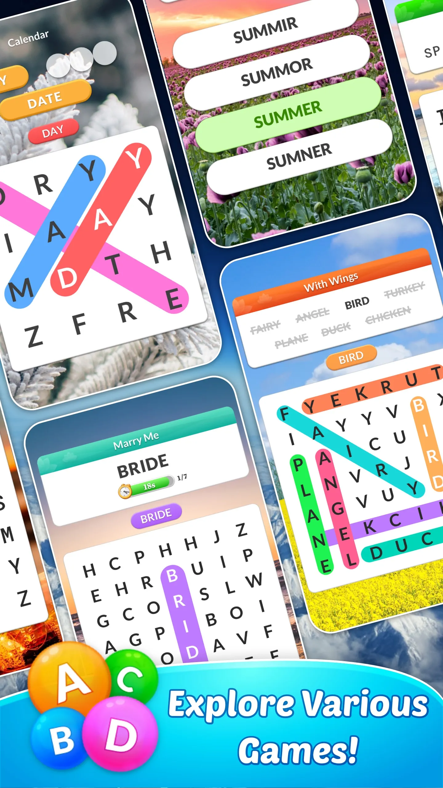 Word Search Pop: Find Words | Indus Appstore | Screenshot