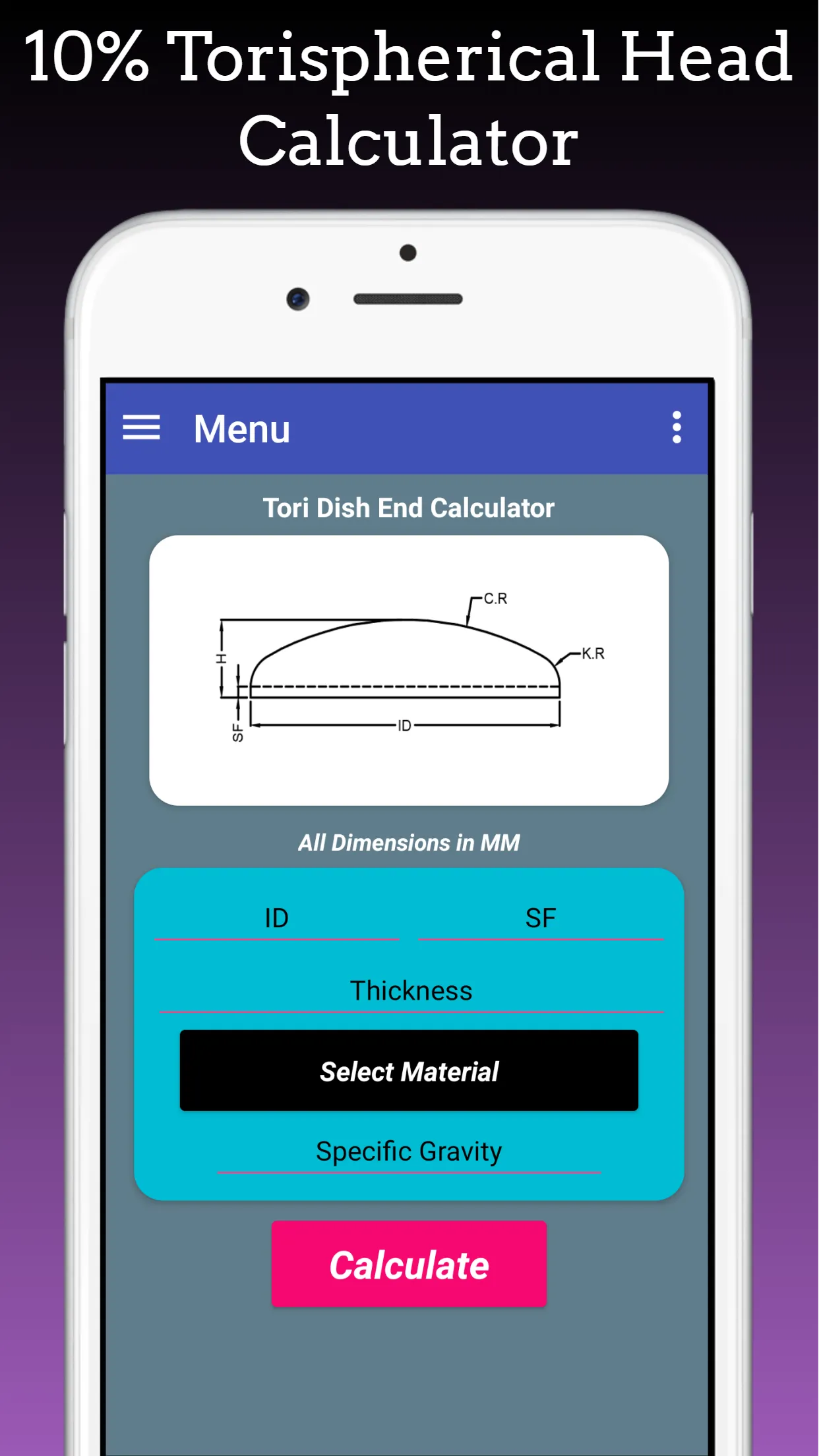 Pressure Vessel Heads | Indus Appstore | Screenshot