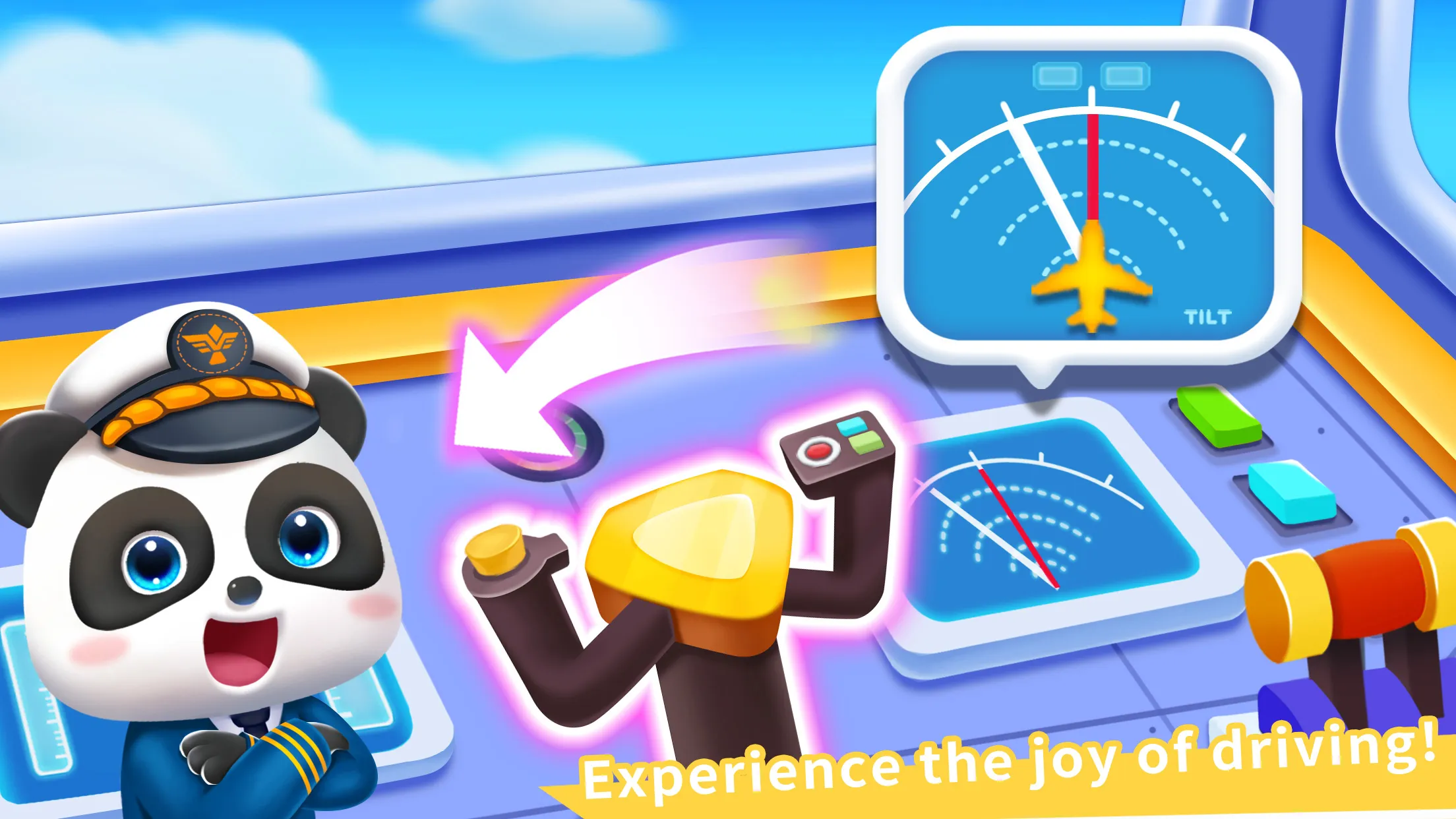 Baby Panda's Airport | Indus Appstore | Screenshot
