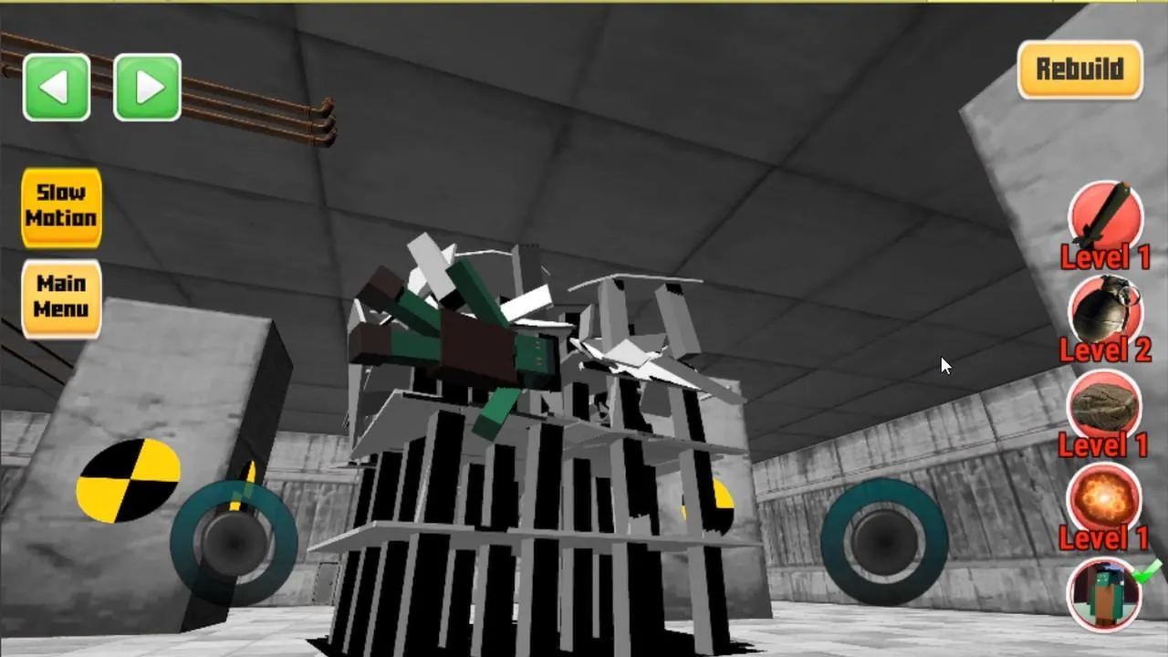 Destroy it all! Physics game | Indus Appstore | Screenshot