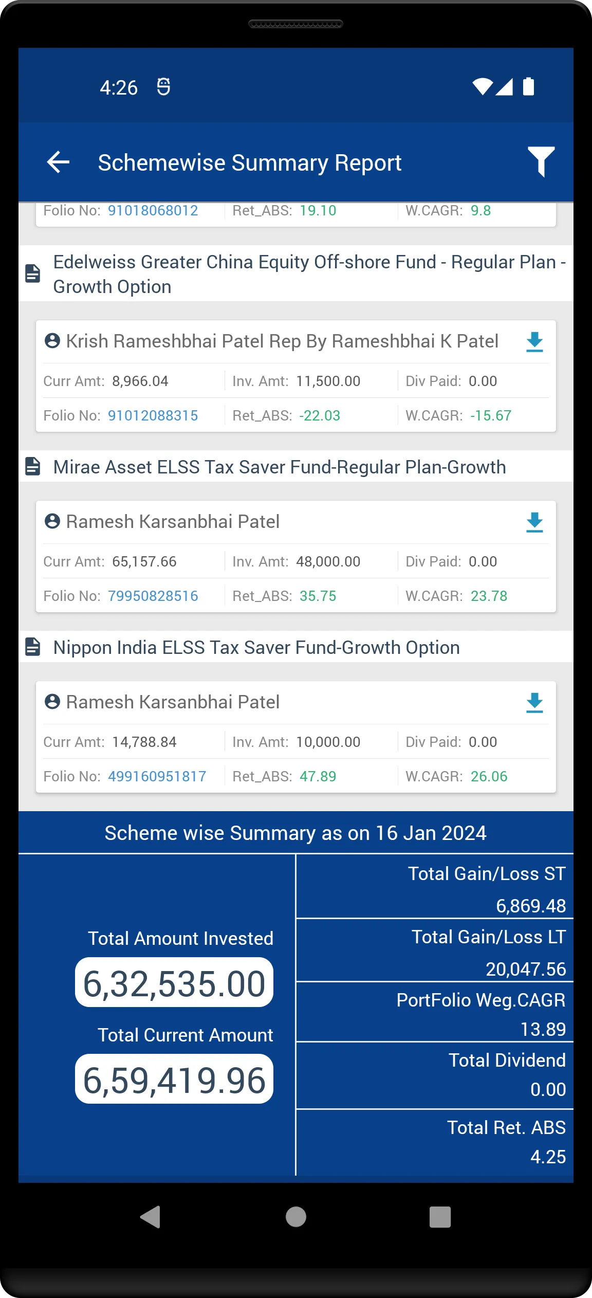 Sanskruti Investment | Indus Appstore | Screenshot