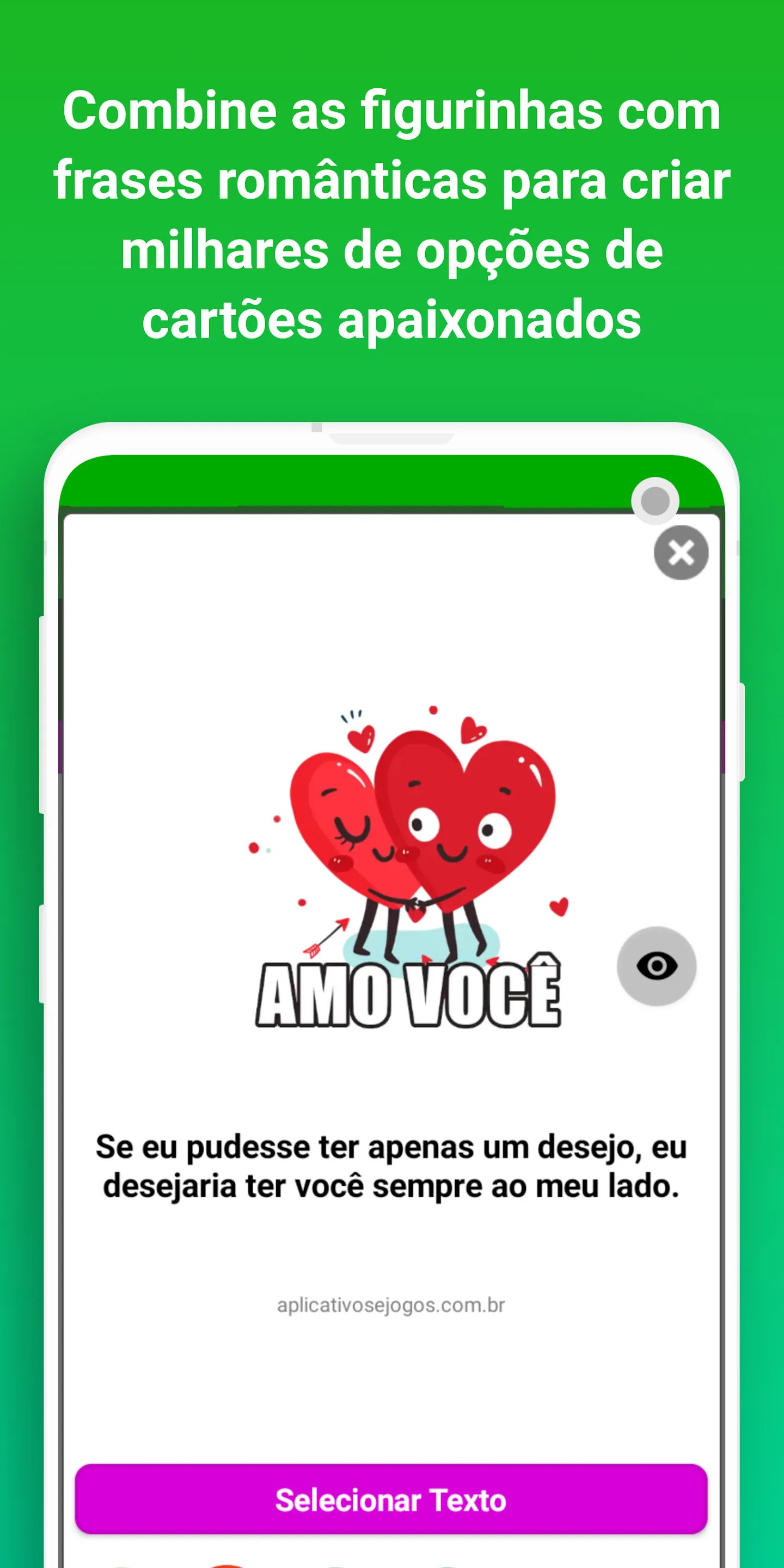 Figurinhas de Amor e Cantadas | Indus Appstore | Screenshot