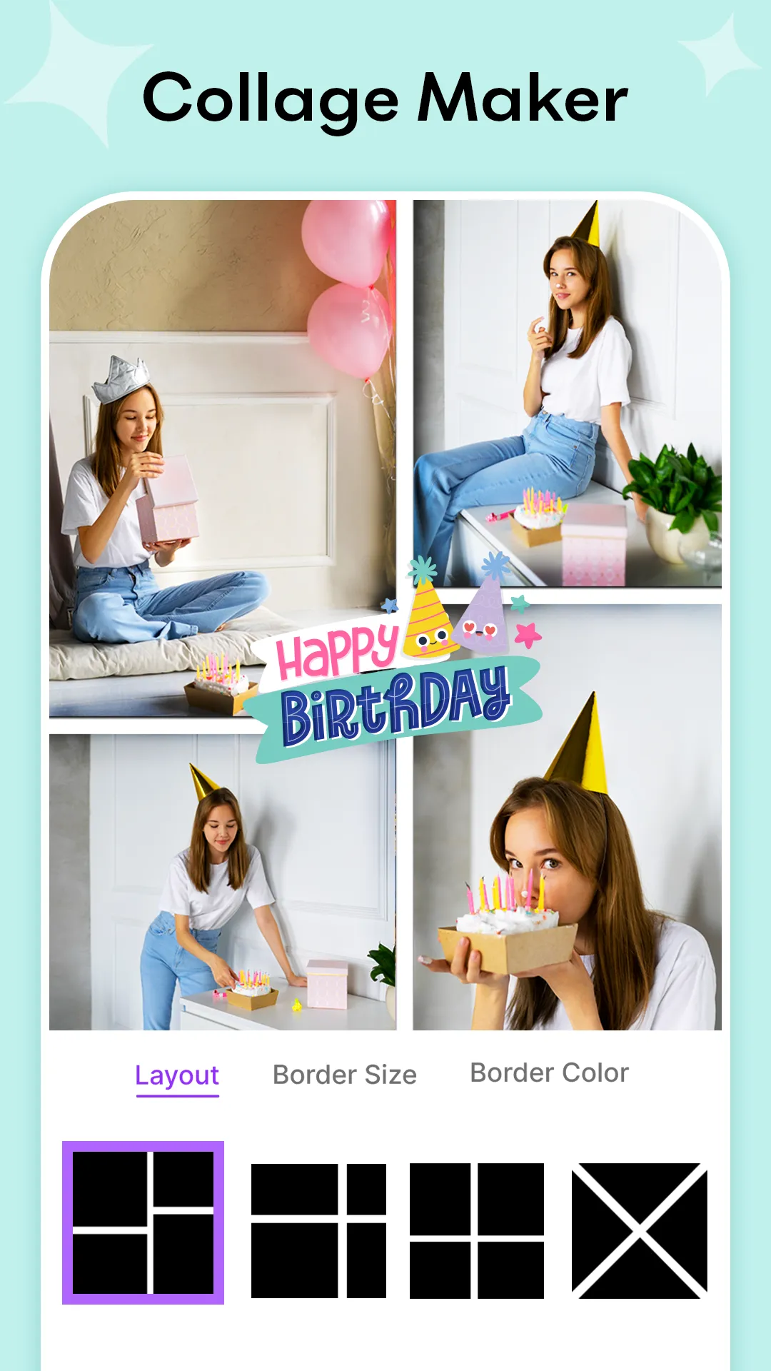 Cake Frame | Photo Editor | Indus Appstore | Screenshot