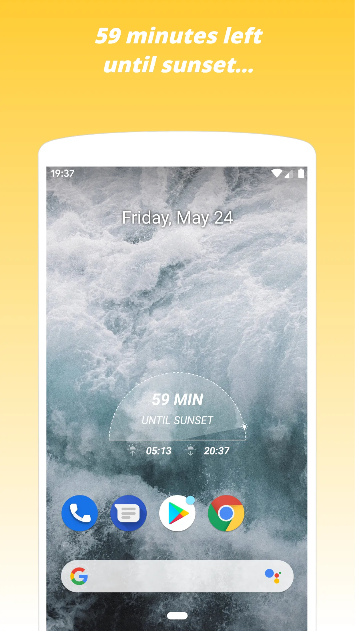 Widget: Sunrise & Sunset Times | Indus Appstore | Screenshot