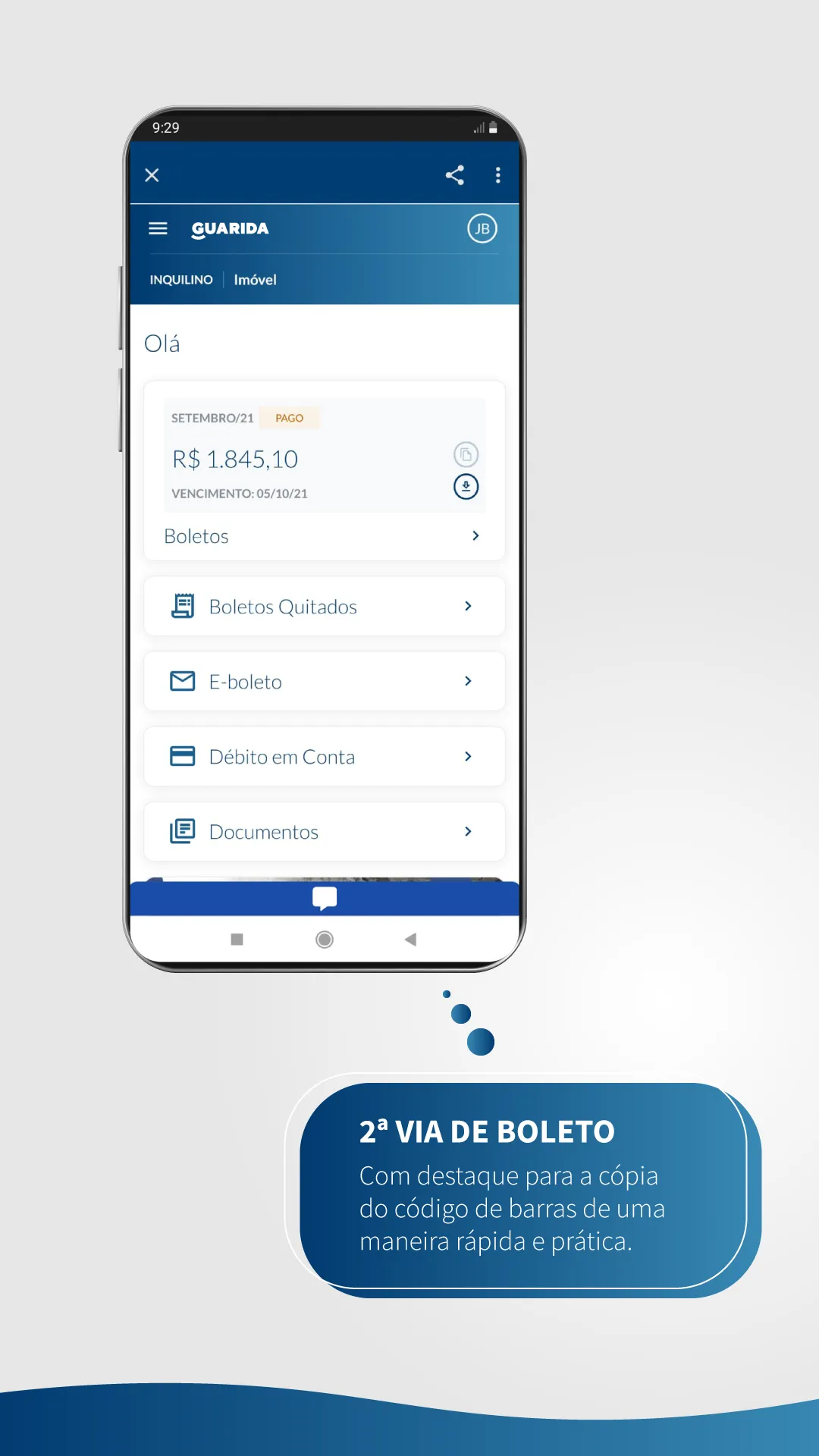 Agência Virtual Guarida | Indus Appstore | Screenshot