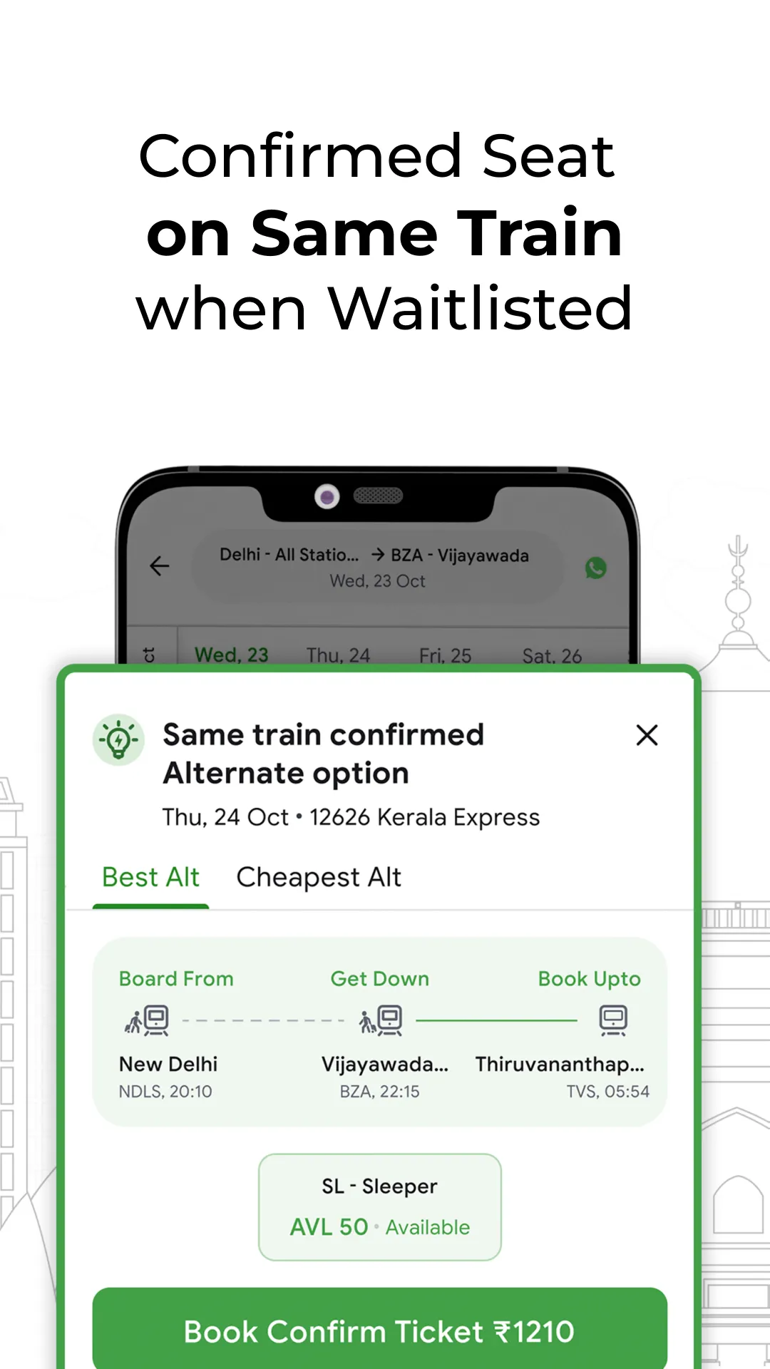 ConfirmTkt: Train Booking App | Indus Appstore | Screenshot