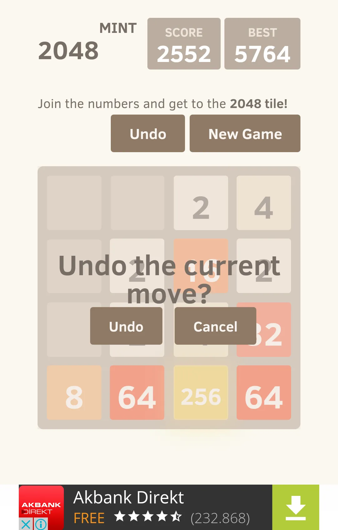 2048 Mint | Indus Appstore | Screenshot