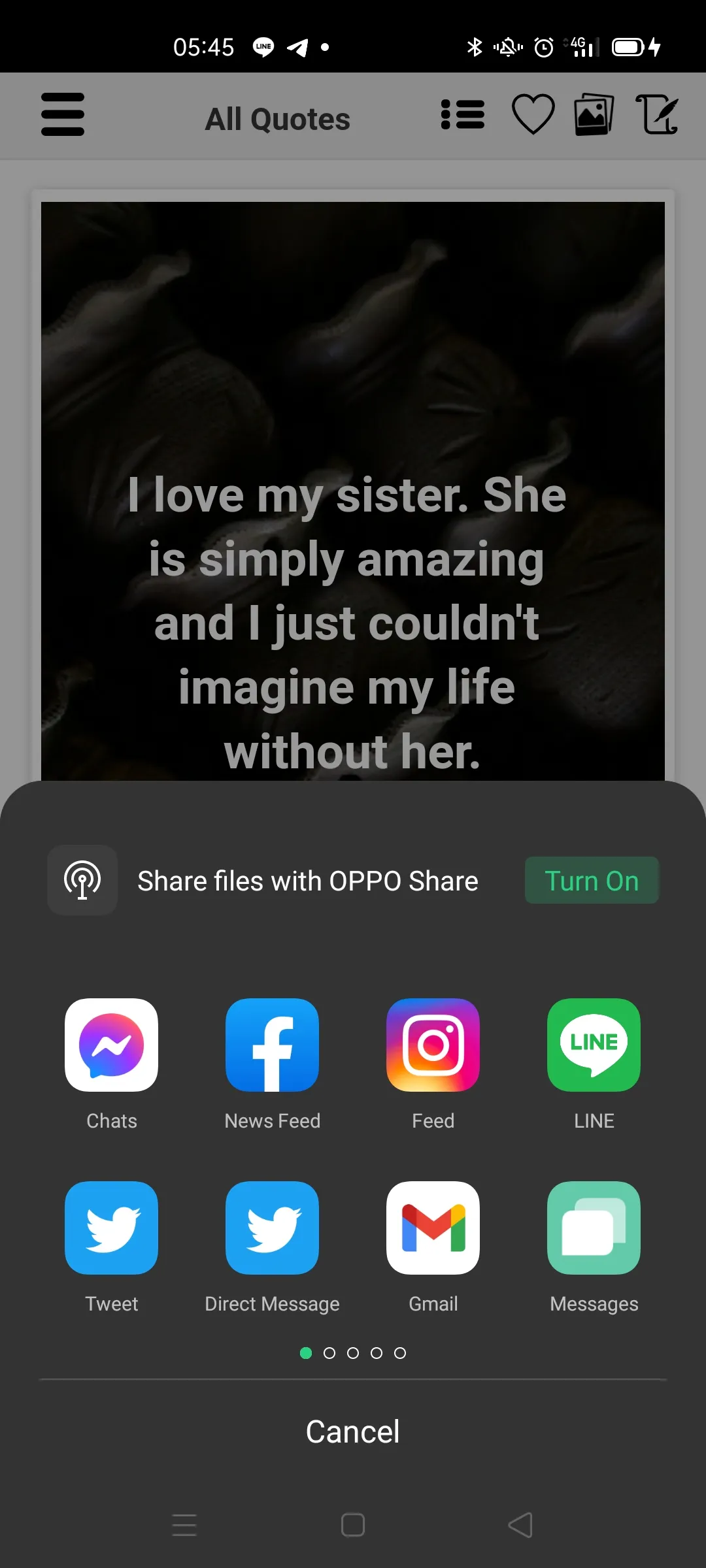 I Love My Sister Quotes | Indus Appstore | Screenshot