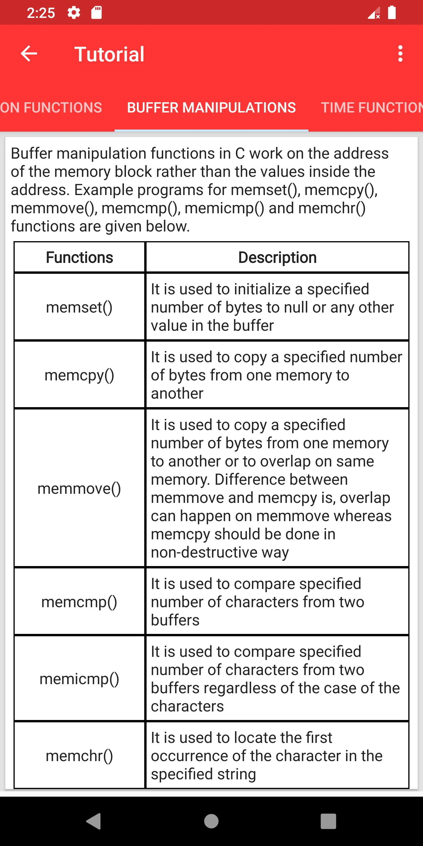 Learn C | Indus Appstore | Screenshot