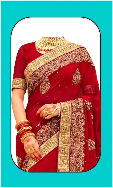 Latest Women Bridal Sarees | Indus Appstore | Screenshot