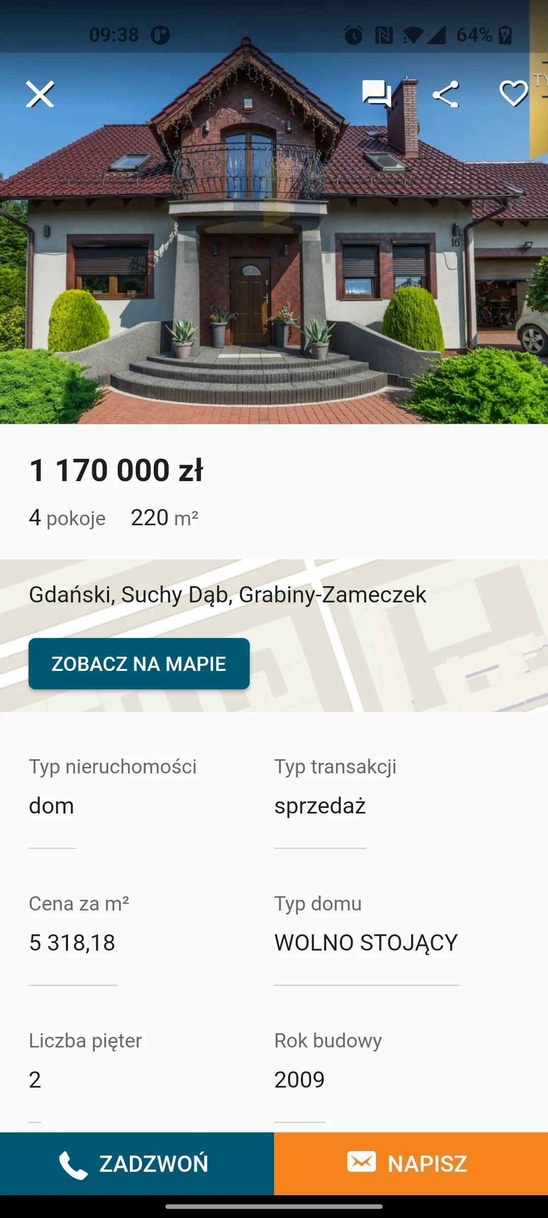 Domy.pl - nieruchomości | Indus Appstore | Screenshot