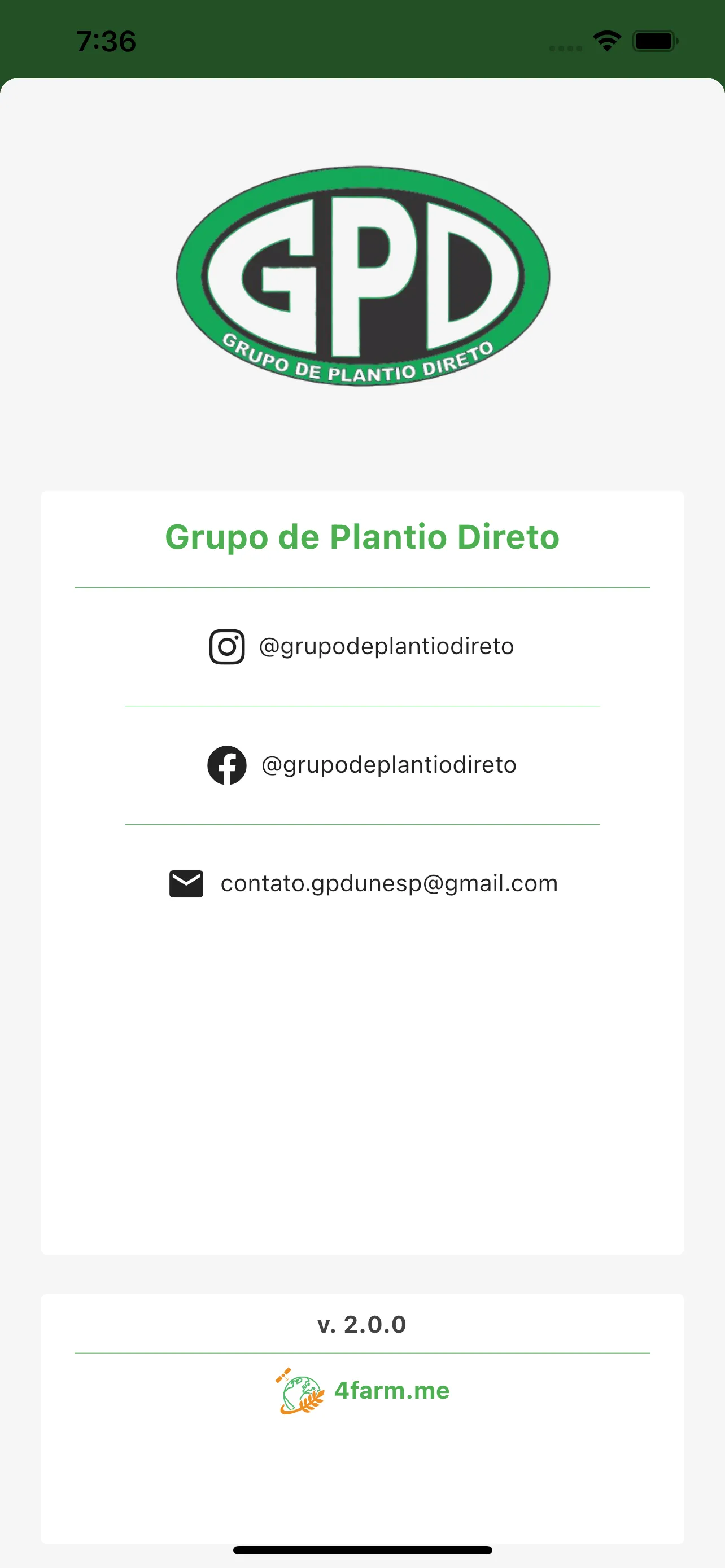 GPD - Grupo de Plantio Direto | Indus Appstore | Screenshot