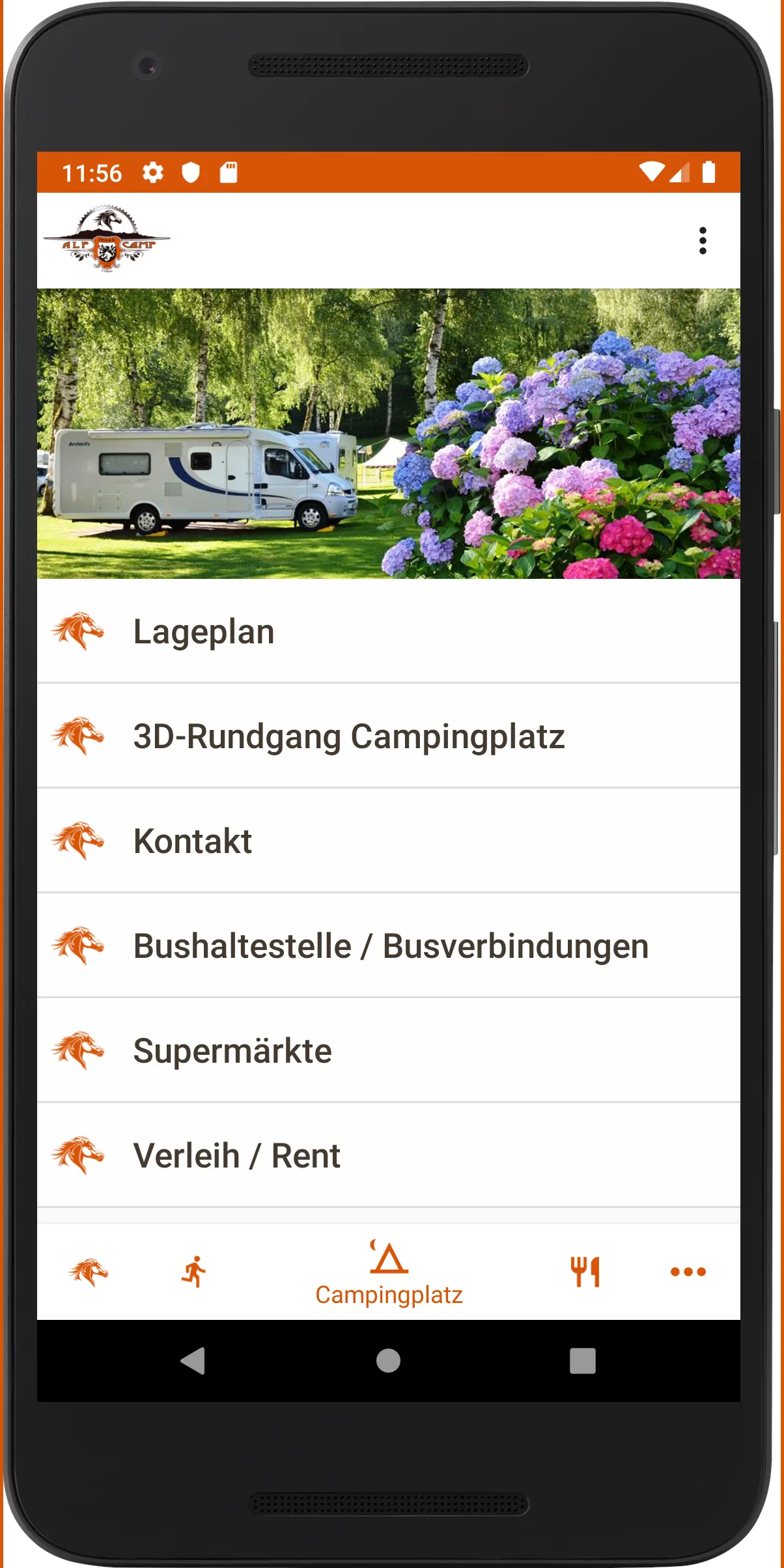 ALPENCAMPING MARK | Indus Appstore | Screenshot