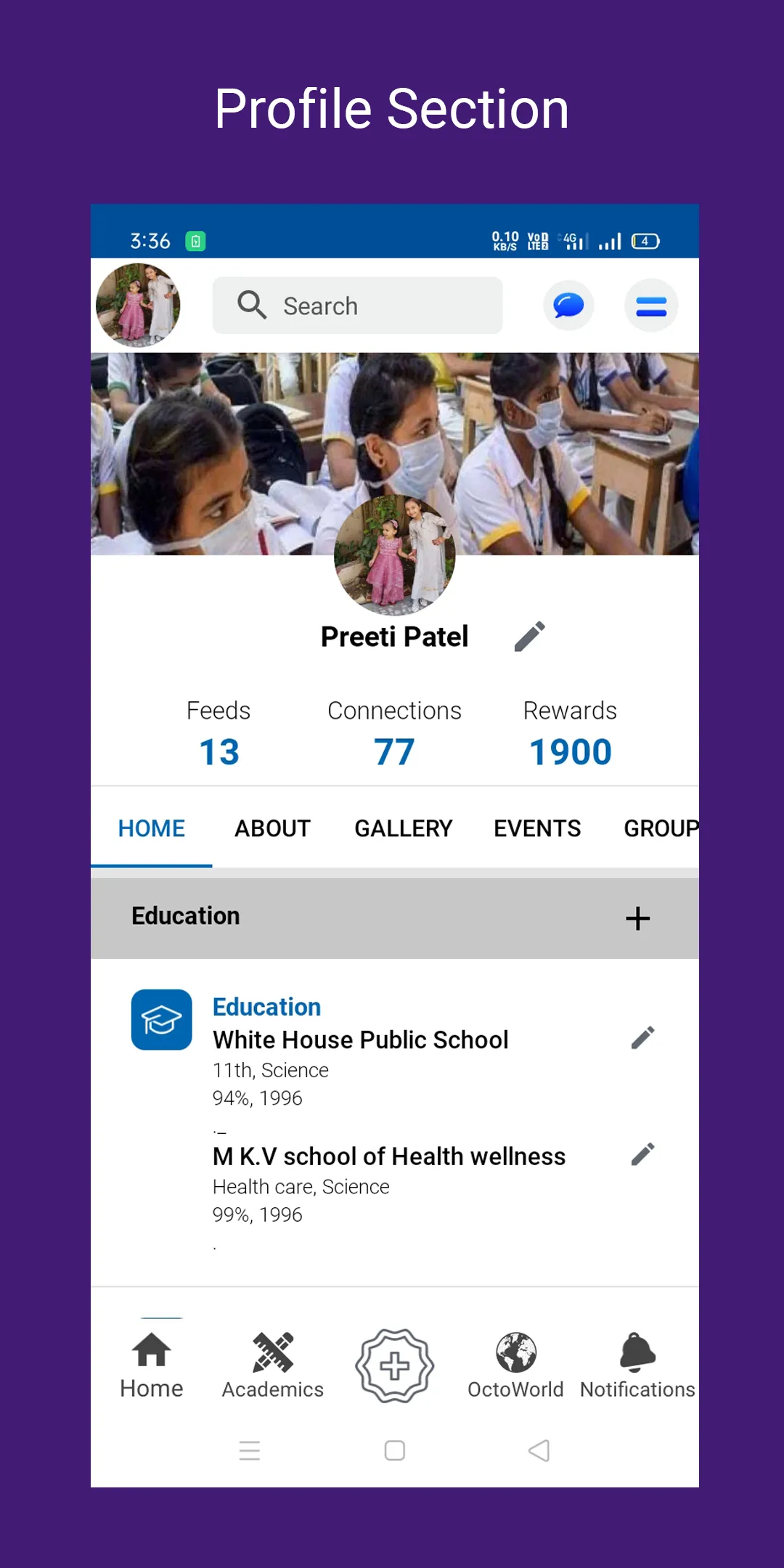 Royal Roses Eng Med School | Indus Appstore | Screenshot