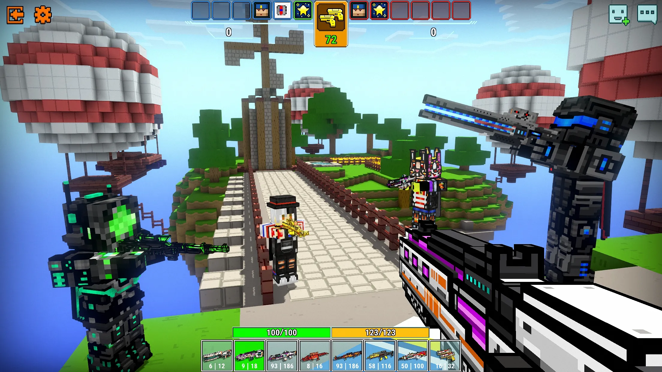 Cops N Robbers:Pixel Craft Gun | Indus Appstore | Screenshot
