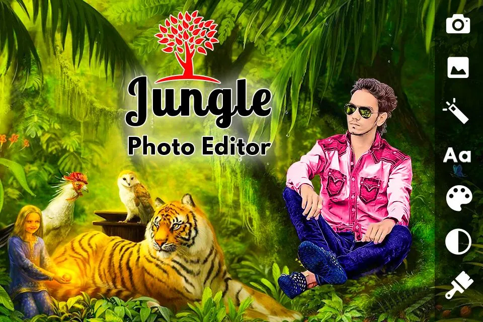 Jungle Photo Editor | Indus Appstore | Screenshot