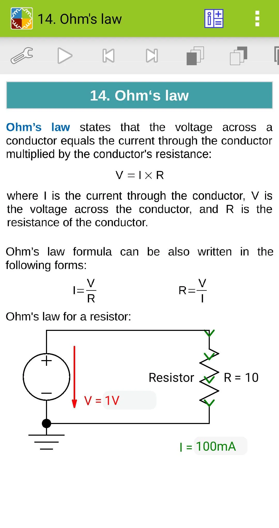 Electric Circuit Studio | Indus Appstore | Screenshot