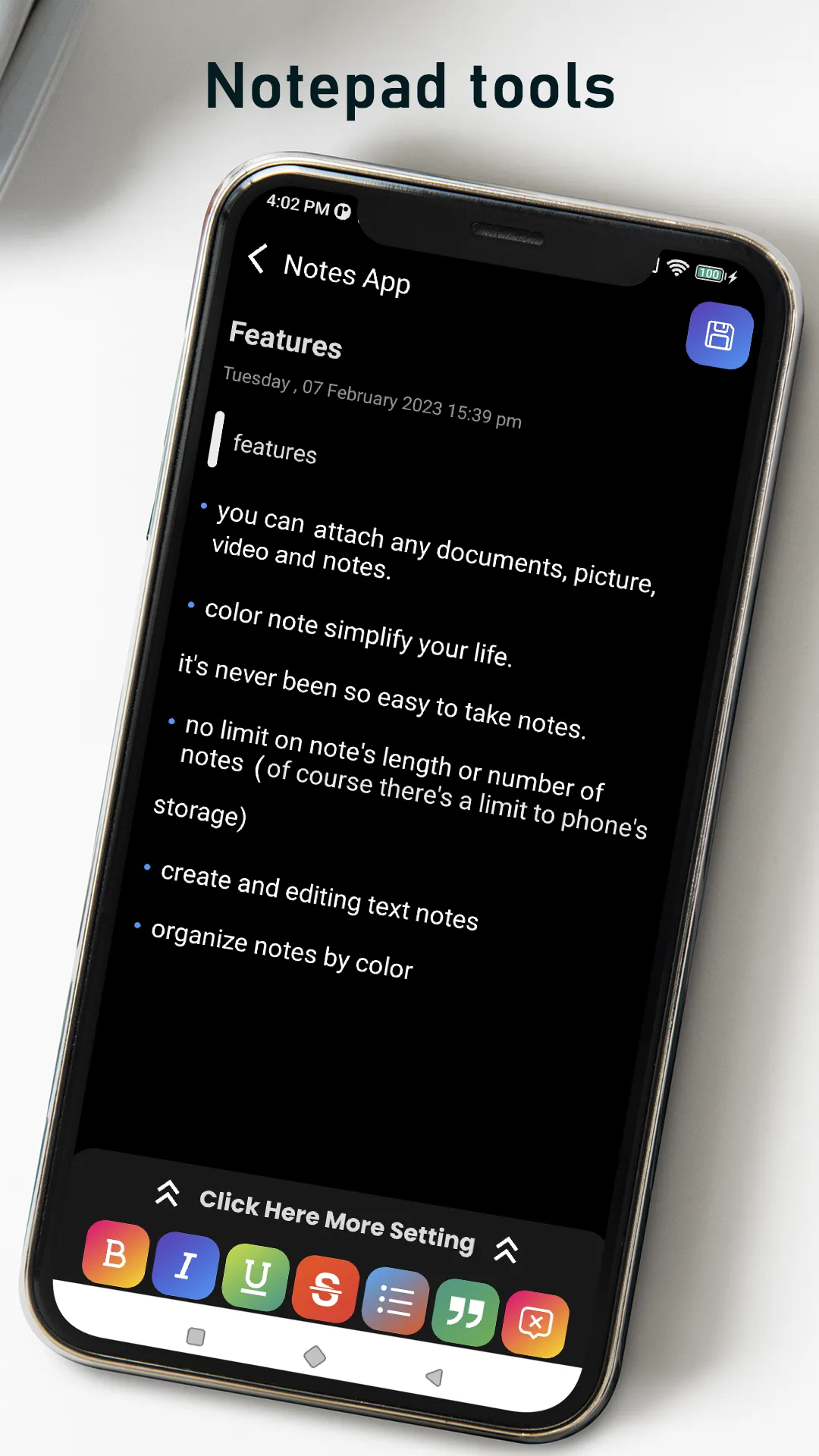 Easy pro notepad++ for android | Indus Appstore | Screenshot