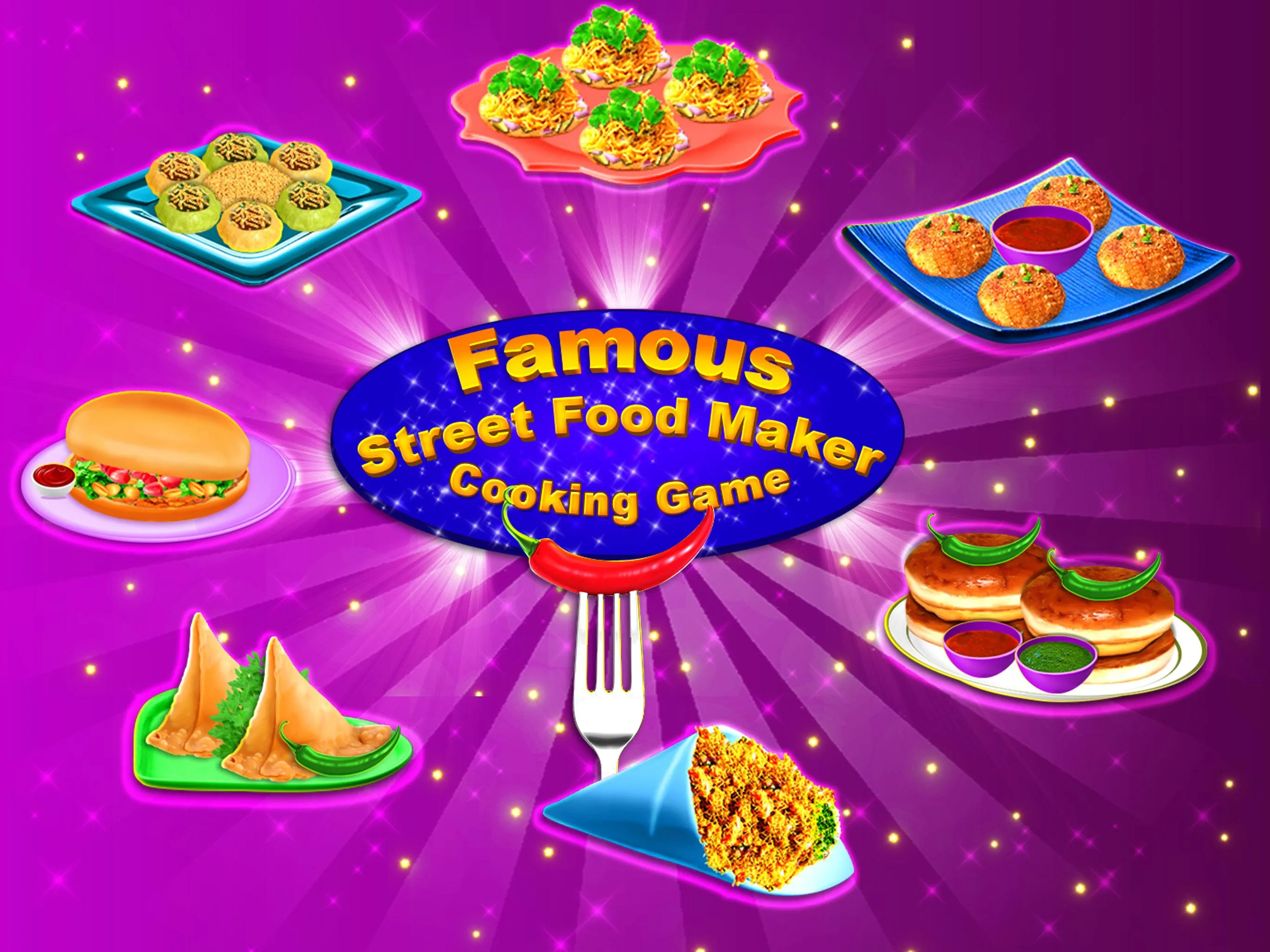 Indian Street Food Cooking Fun | Indus Appstore | Screenshot