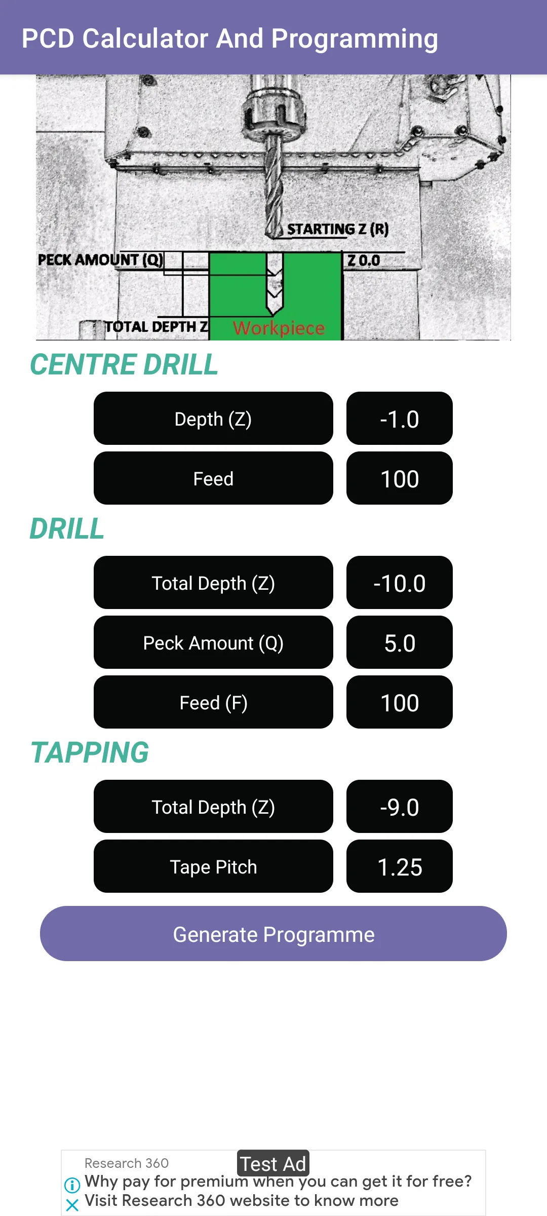 PCD Calculator and Programming | Indus Appstore | Screenshot