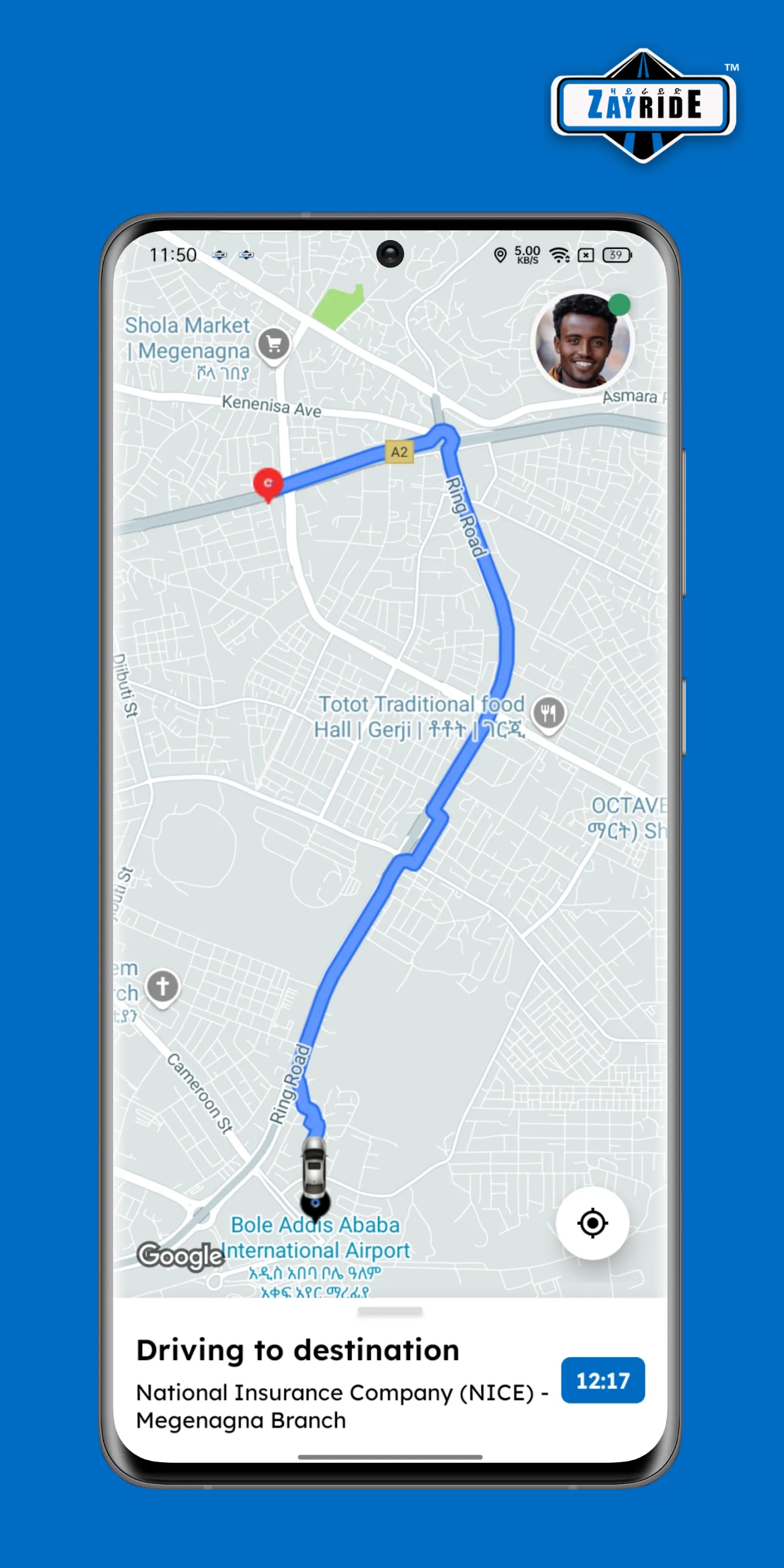 ZayRide Passenger | Indus Appstore | Screenshot