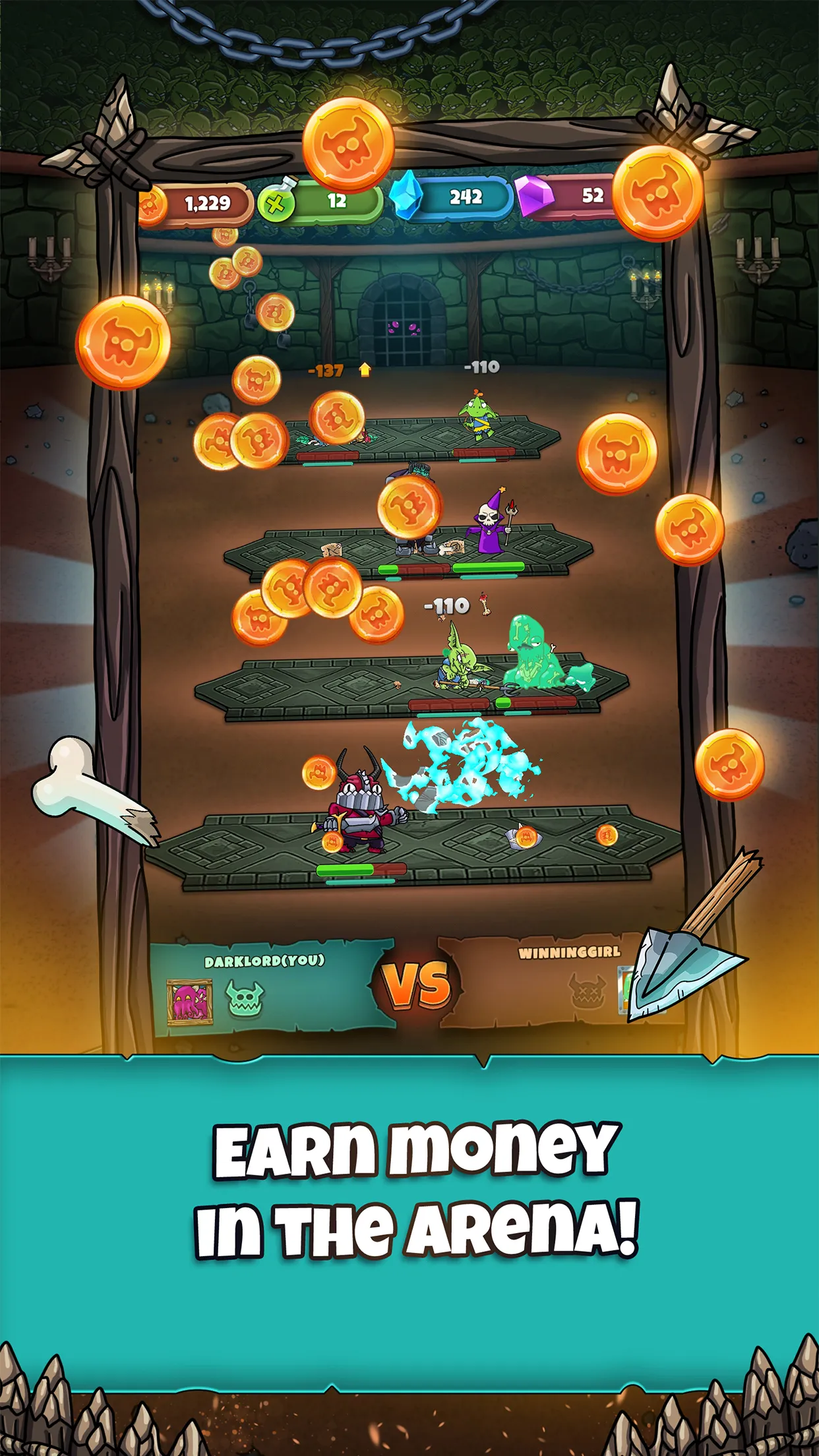 Minion Fighters: Epic Monsters | Indus Appstore | Screenshot