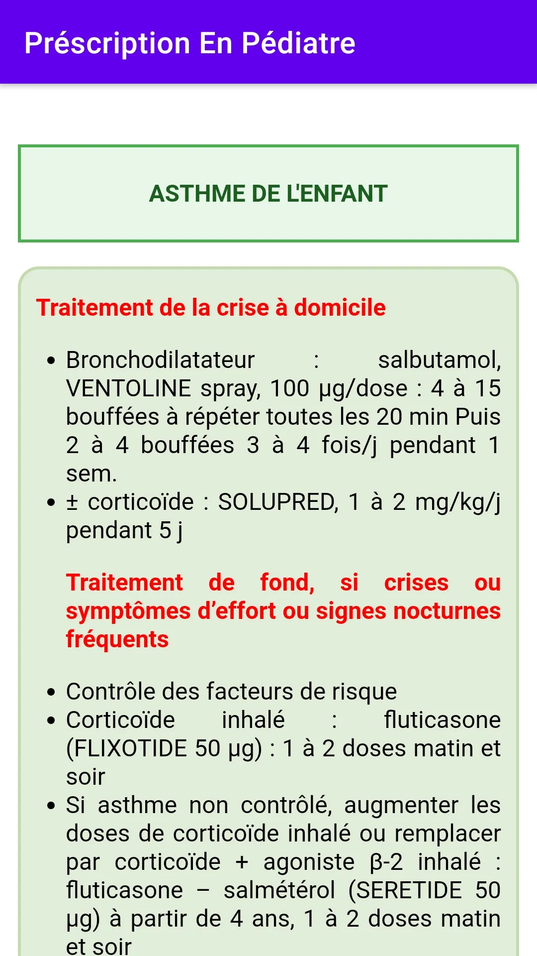 Préscription En Pédiatre | Indus Appstore | Screenshot