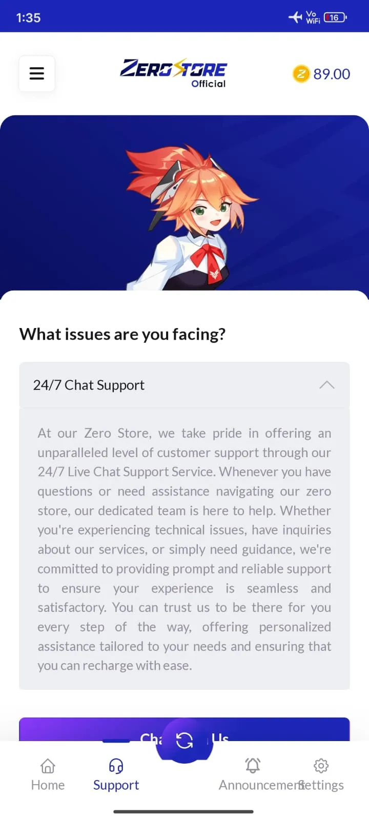 Zero Store Official Game Topup | Indus Appstore | Screenshot