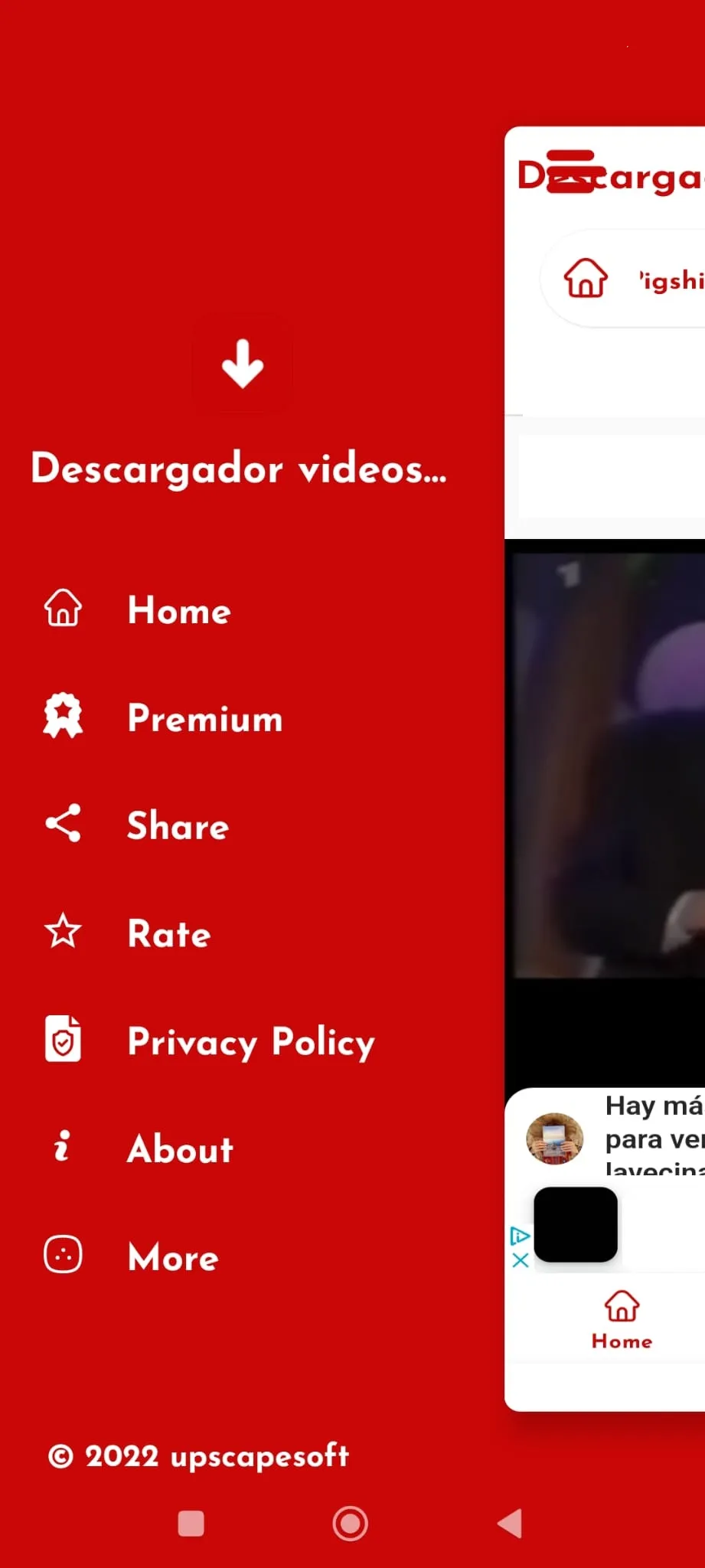 Descarga videos Redes Sociales | Indus Appstore | Screenshot