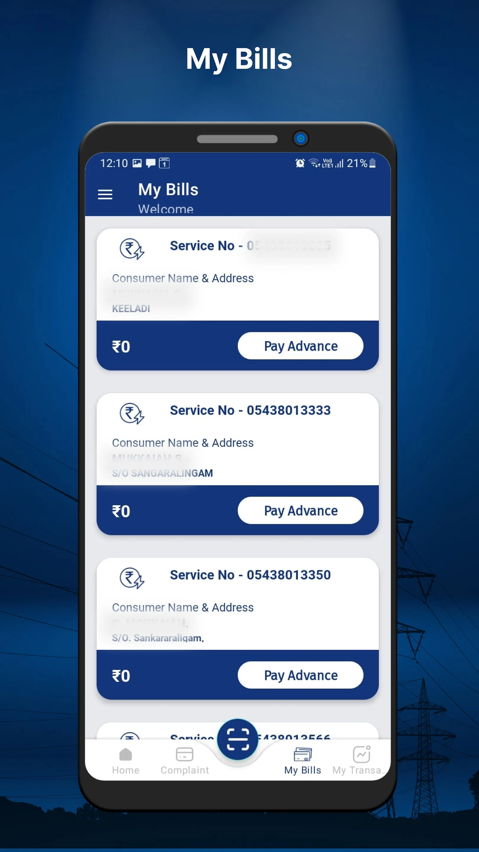 TNEB Mobile App(Official) | Indus Appstore | Screenshot