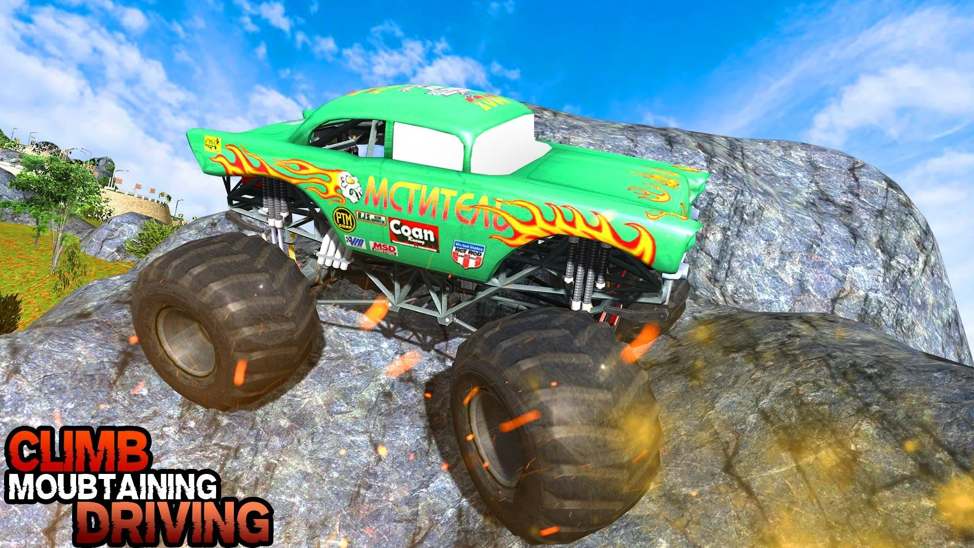 Pickup Truck Hill Climb Racing | Indus Appstore | Screenshot