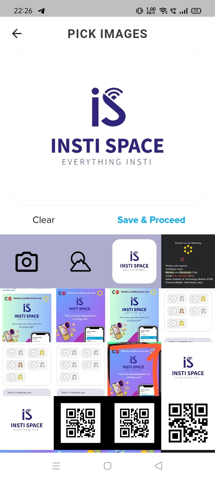 InstiSpace IIT Madras | Indus Appstore | Screenshot