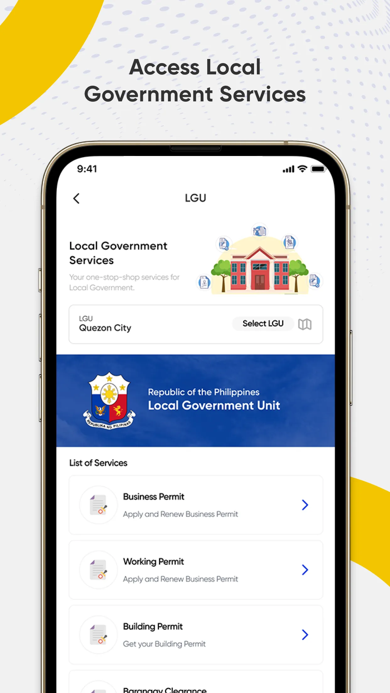 eGovPH | Indus Appstore | Screenshot