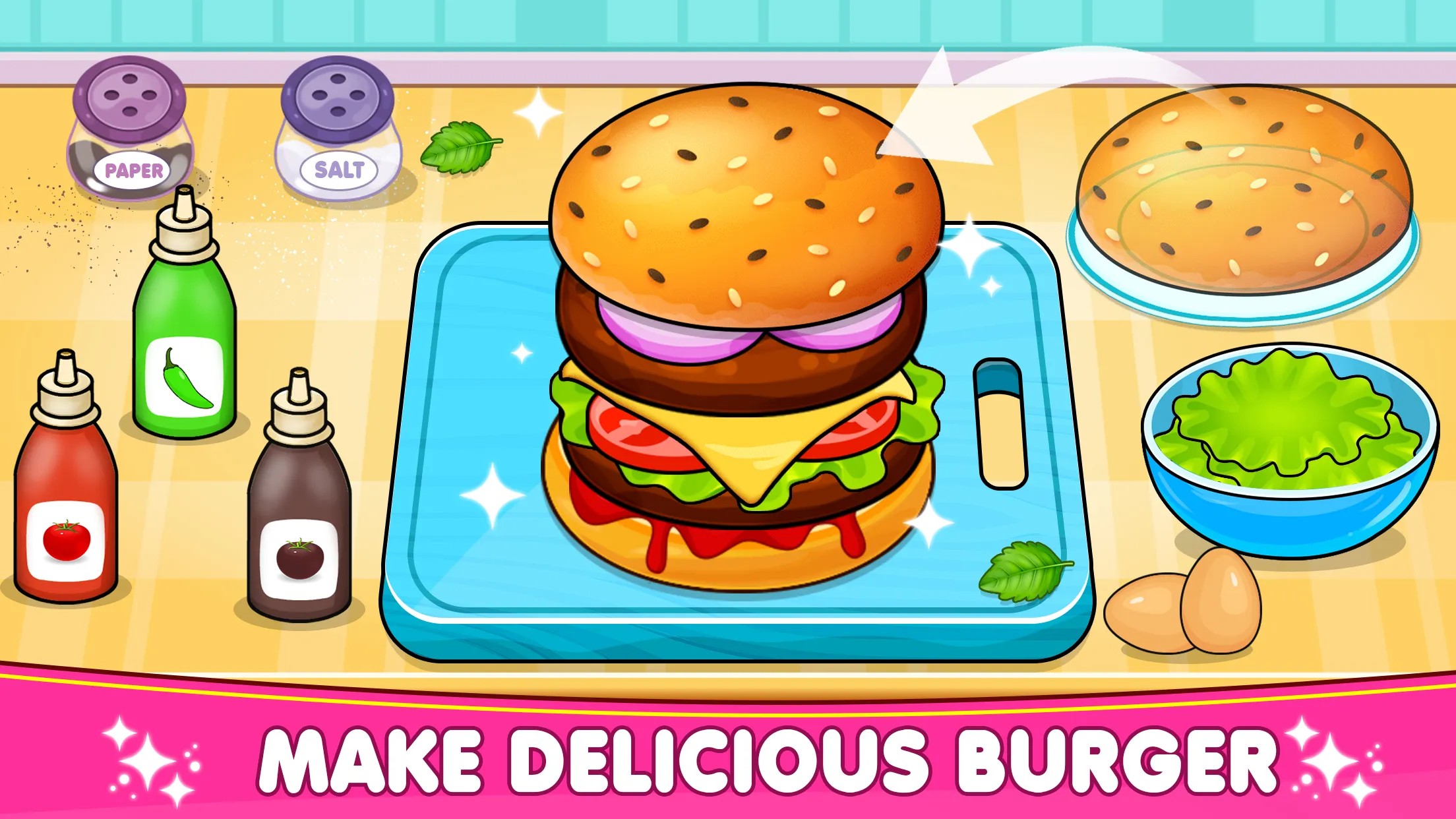 Kitchen Set Cooking Chef Time | Indus Appstore | Screenshot