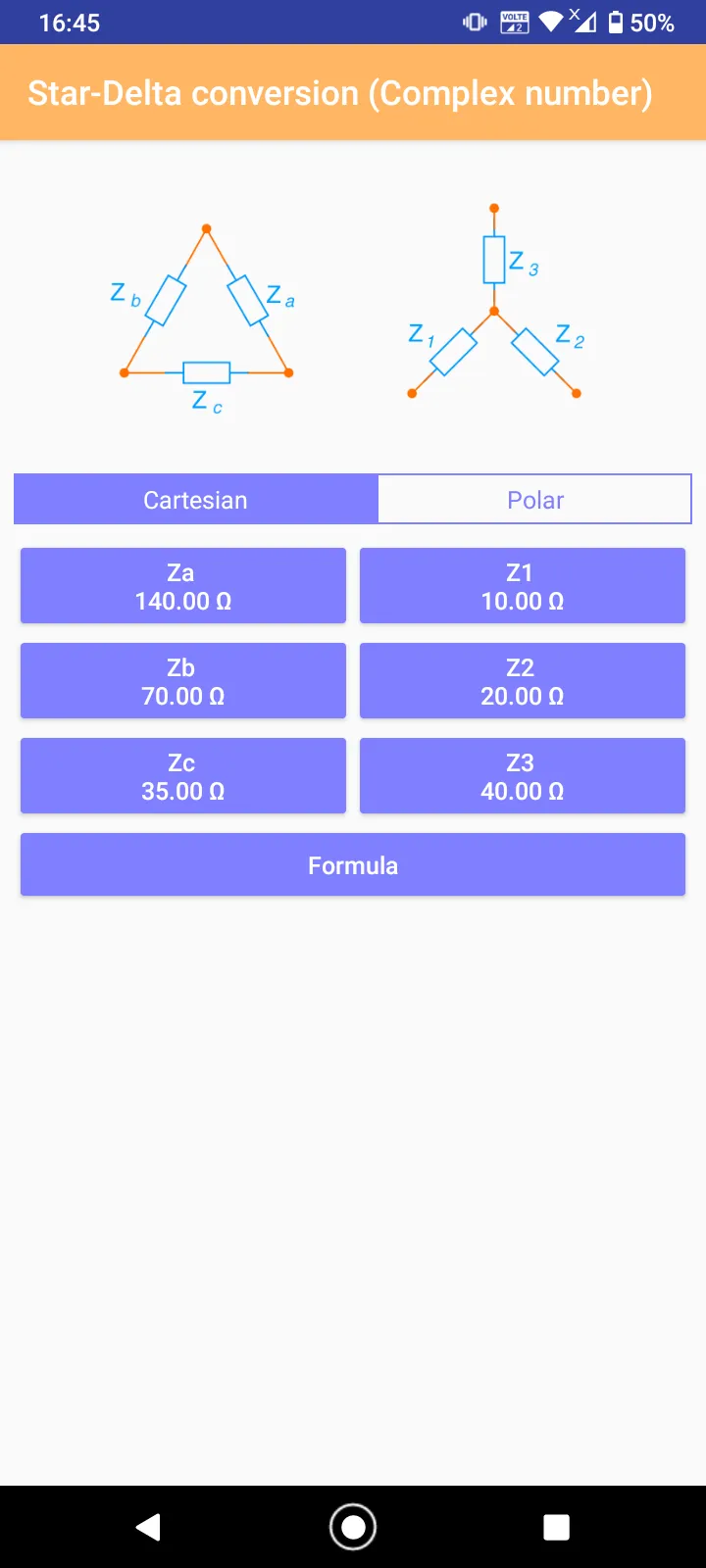 Star-Delta Calculator | Indus Appstore | Screenshot