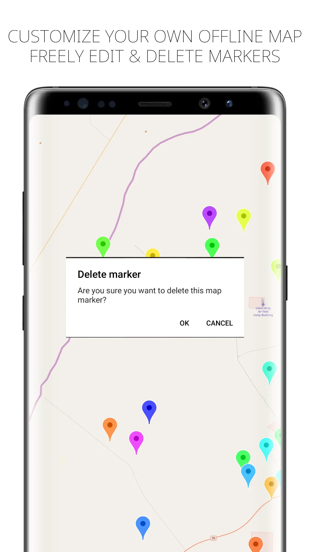 Iraq Offline Map | Indus Appstore | Screenshot