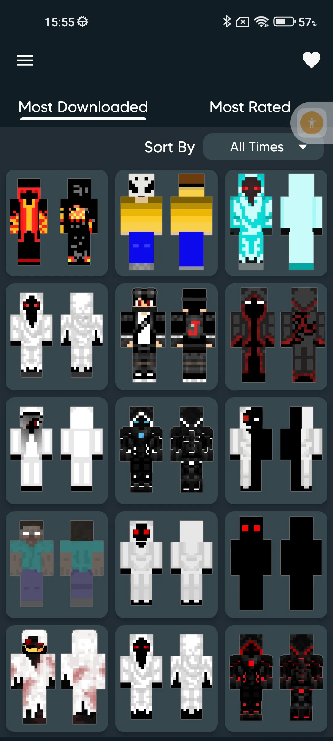 Entity 303 & Herobrine Skins | Indus Appstore | Screenshot