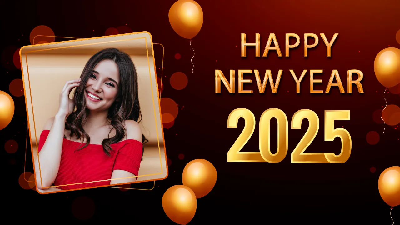 New Year Photo Frame 2025 | Indus Appstore | Screenshot