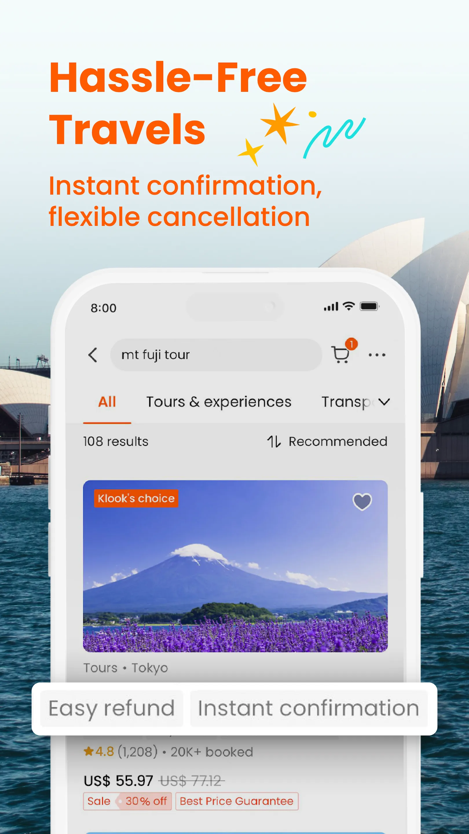 Klook: Travel, Hotels, Leisure | Indus Appstore | Screenshot