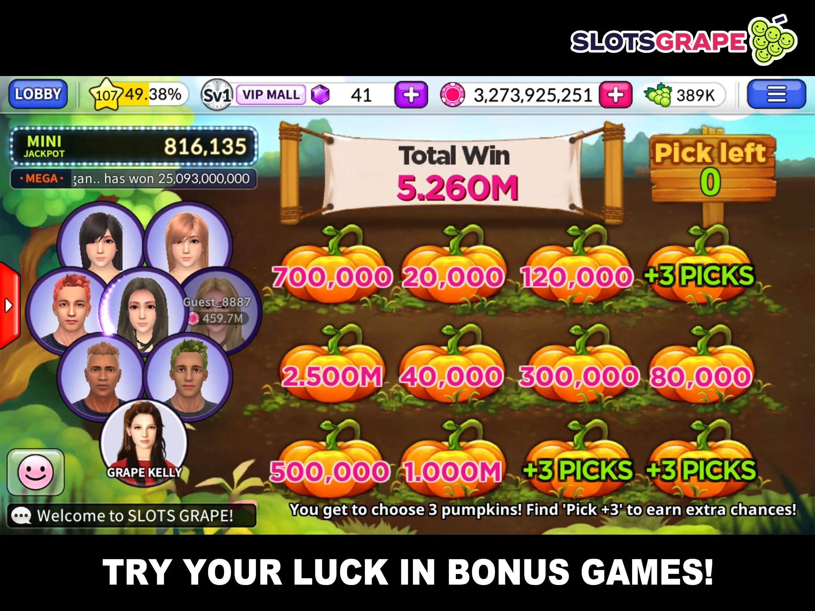 SLOTS GRAPE - Casino Games | Indus Appstore | Screenshot