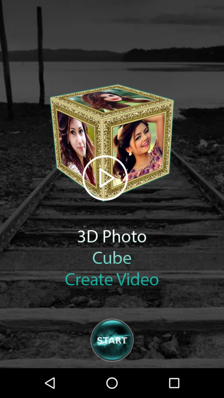 3D Photo Cube Video | Indus Appstore | Screenshot