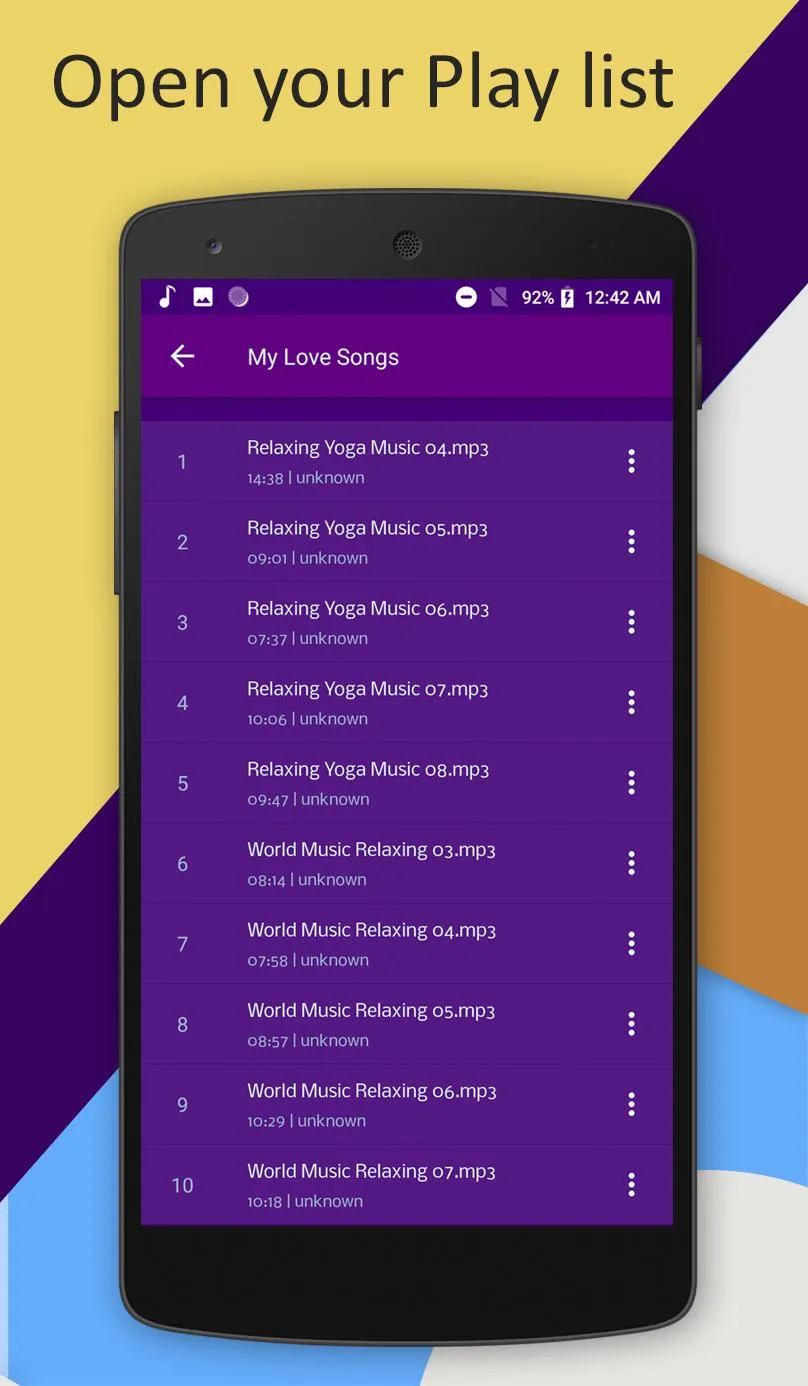 Offline music player | Indus Appstore | Screenshot