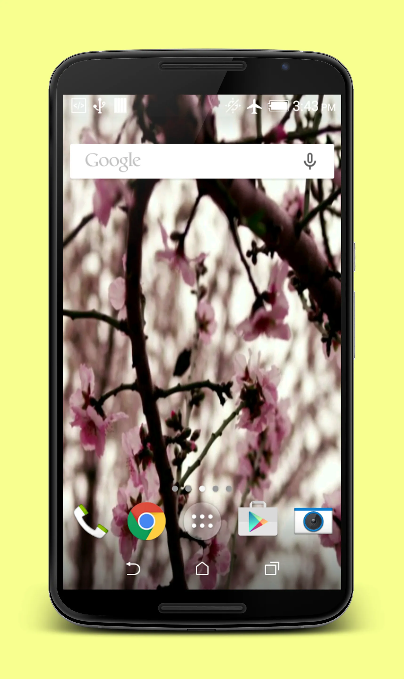 Sakura Live Wallpaper | Indus Appstore | Screenshot