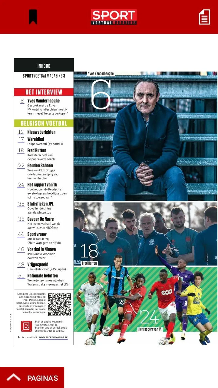 Sport/Voetbalmagazine | Indus Appstore | Screenshot